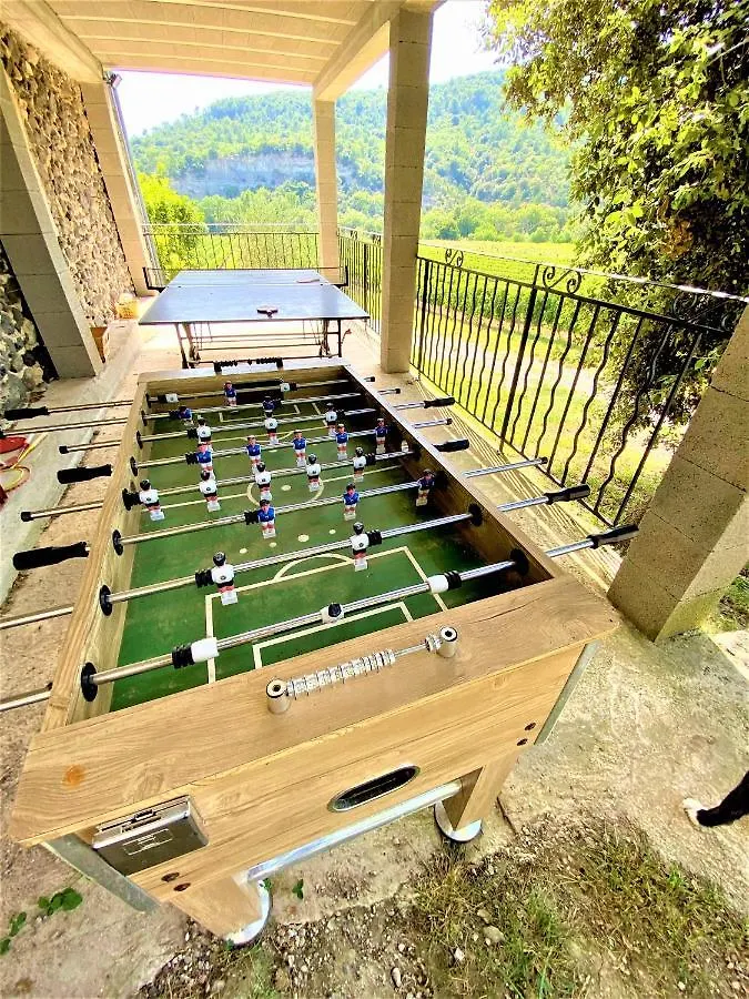 Gite 12-14P Avec Vue Piscine Chauffee En Saison, Terrain De Petanque Et Jeux Exterieurs Alba-la-Romaine